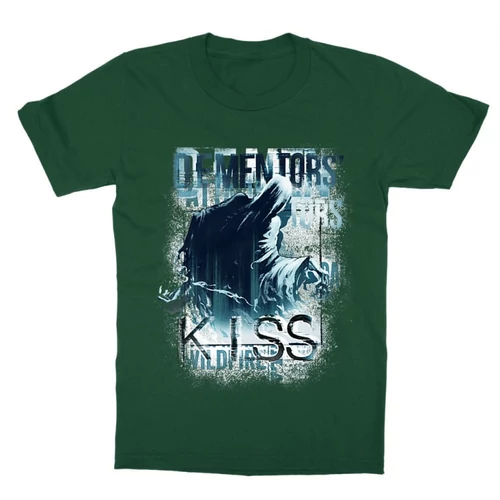 Sötétzöld Harry Potter gyerek rövid ujjú póló - Dementor' s Kiss