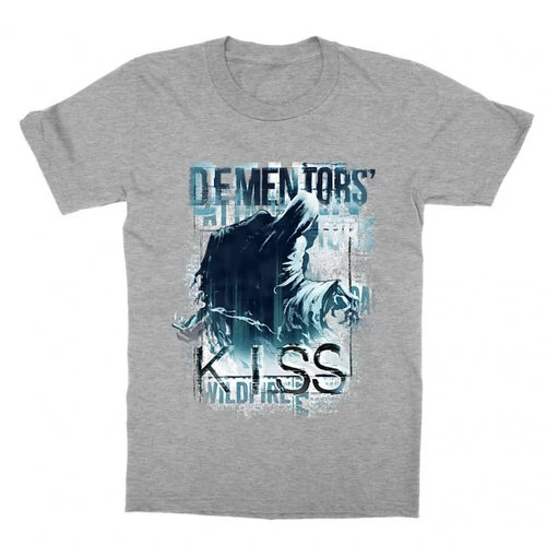 Sportszürke Harry Potter gyerek rövid ujjú póló - Dementor' s Kiss