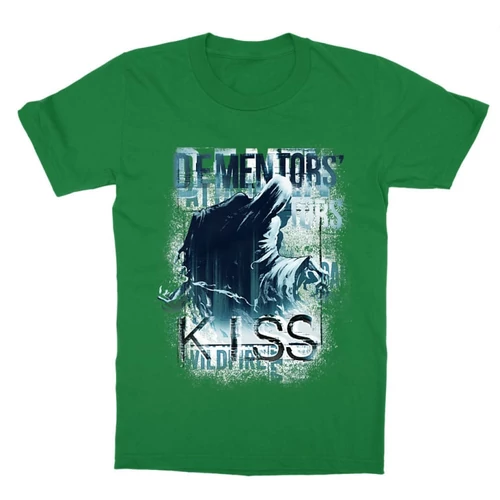 Zöld Harry Potter gyerek rövid ujjú póló - Dementor' s Kiss