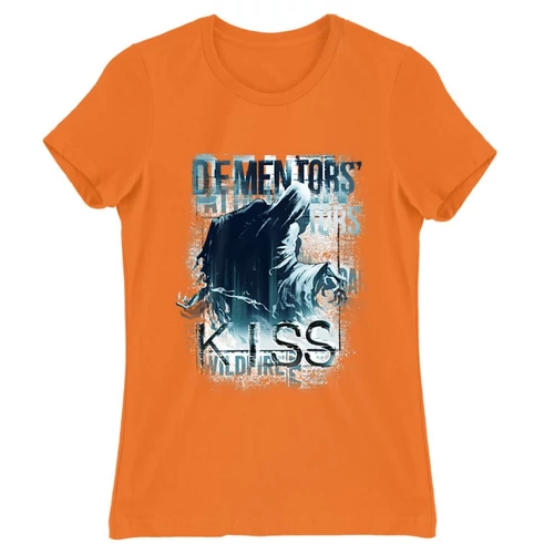 Narancs Harry Potter női rövid ujjú póló - Dementor' s Kiss