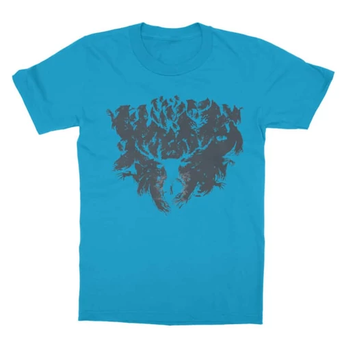 Atollkék Harry Potter gyerek rövid ujjú póló - Expecto Patronum silhouette