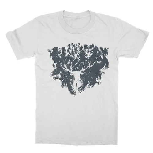 Fehér Harry Potter gyerek rövid ujjú póló - Expecto Patronum silhouette
