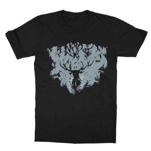 Fekete Harry Potter gyerek rövid ujjú póló - Expecto Patronum silhouette