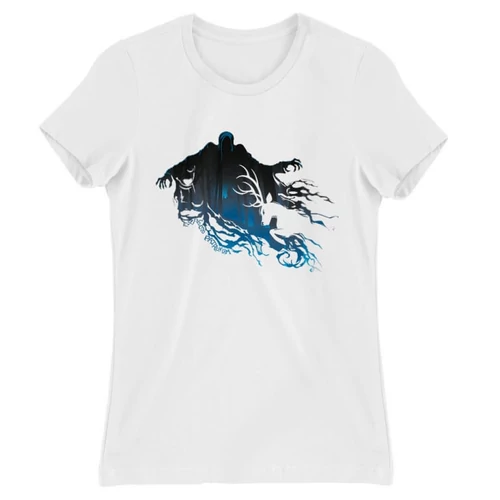 Fehér Harry Potter női rövid ujjú póló - Expecto Patronum 