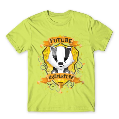 Almazöld Harry Potter férfi rövid ujjú póló - Future Hufflepuff