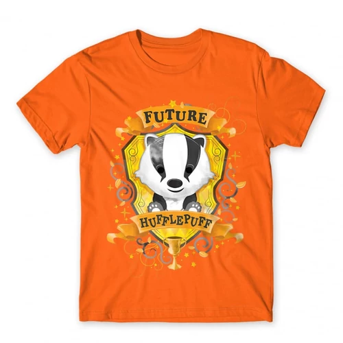 Narancs Harry Potter férfi rövid ujjú póló - Future Hufflepuff