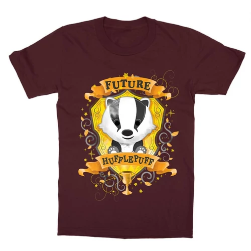 Bordó Harry Potter gyerek rövid ujjú póló - Future Hufflepuff