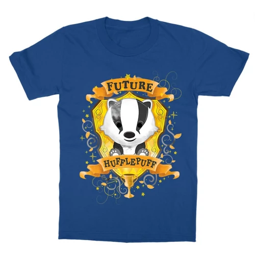 Királykék Harry Potter gyerek rövid ujjú póló - Future Hufflepuff