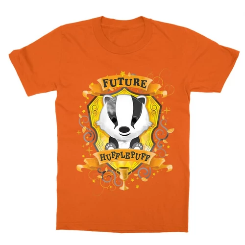 Narancs Harry Potter gyerek rövid ujjú póló - Future Hufflepuff