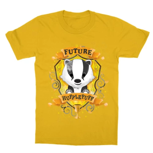 Sárga Harry Potter gyerek rövid ujjú póló - Future Hufflepuff