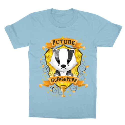 Világoskék Harry Potter gyerek rövid ujjú póló - Future Hufflepuff