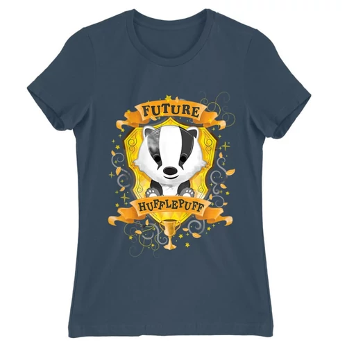 Denim Harry Potter női rövid ujjú póló - Future Hufflepuff