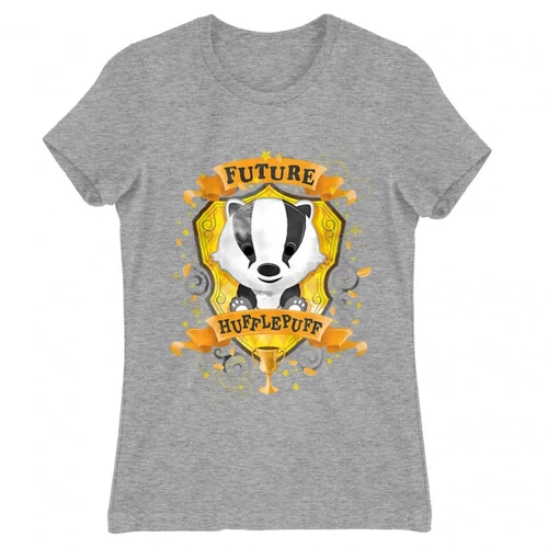 Sportszürke Harry Potter női rövid ujjú póló - Future Hufflepuff