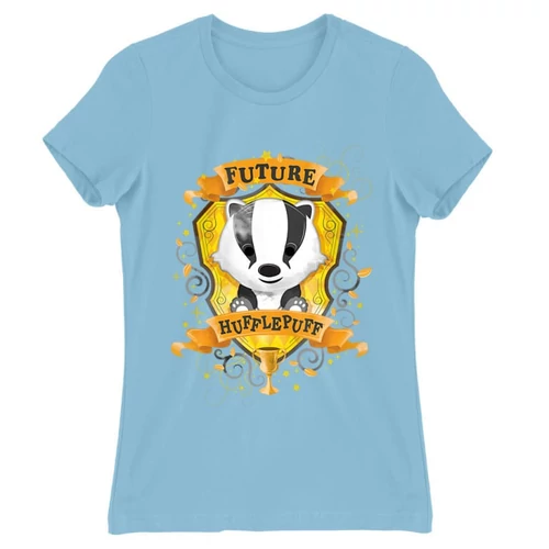 Világoskék Harry Potter női rövid ujjú póló - Future Hufflepuff