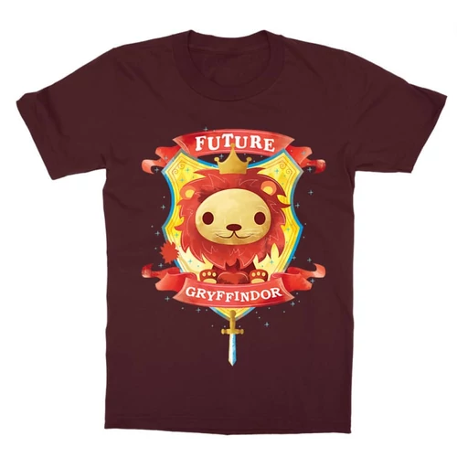 Bordó Harry Potter gyerek rövid ujjú póló - Future Gryffindor