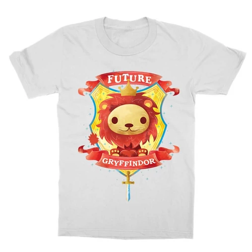 Fehér Harry Potter gyerek rövid ujjú póló - Future Gryffindor