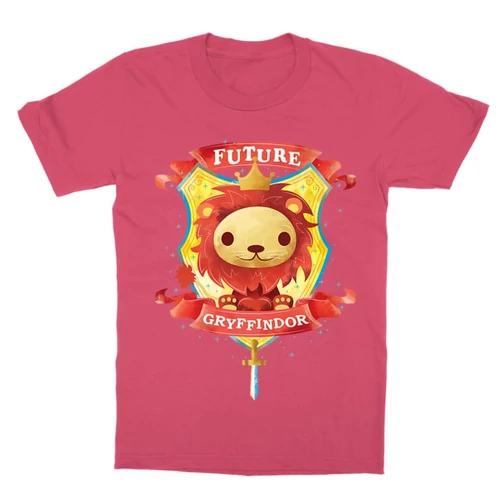 Pink Harry Potter gyerek rövid ujjú póló - Future Gryffindor