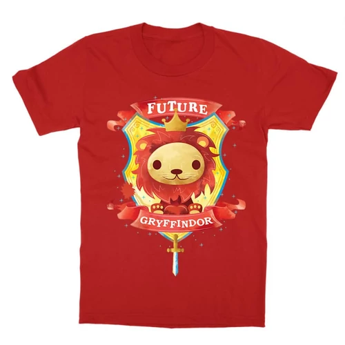 Piros Harry Potter gyerek rövid ujjú póló - Future Gryffindor