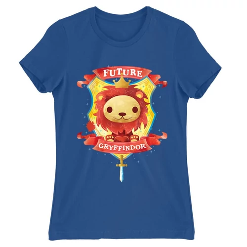 Királykék Harry Potter női rövid ujjú póló - Future Gryffindor