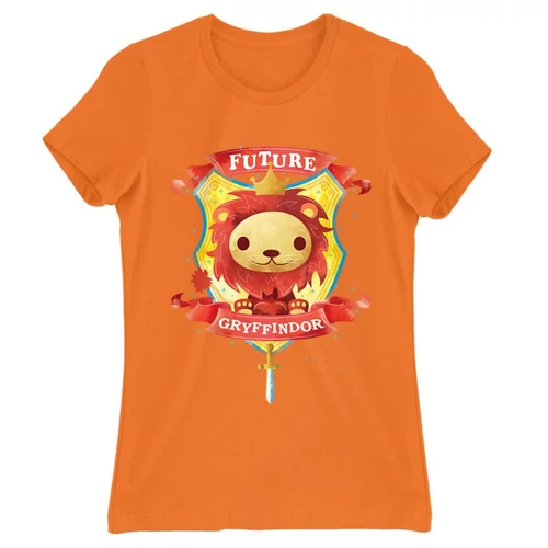 Narancs Harry Potter női rövid ujjú póló - Future Gryffindor