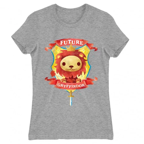Sportszürke Harry Potter női rövid ujjú póló - Future Gryffindor