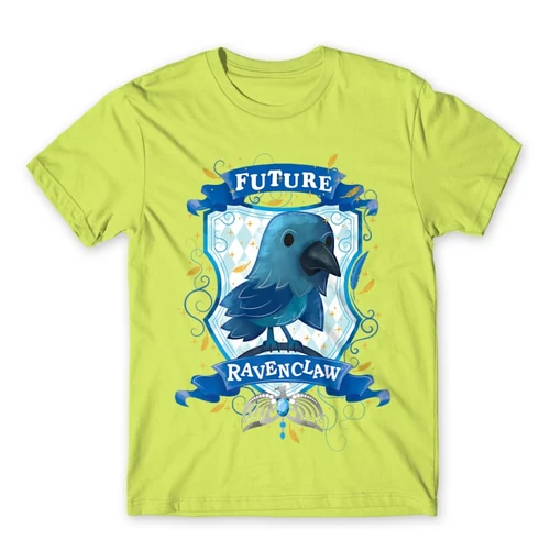 Almazöld Harry Potter férfi rövid ujjú póló - Future Ravenclaw