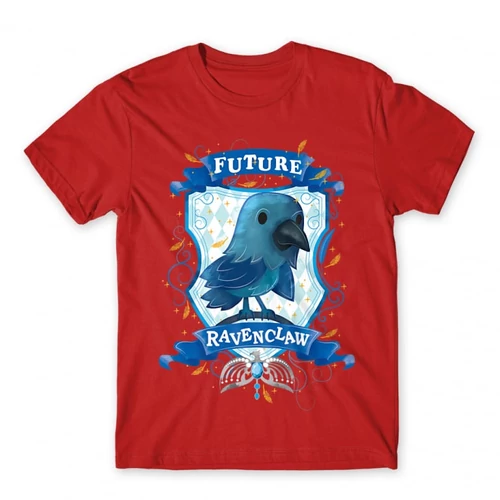 Piros Harry Potter férfi rövid ujjú póló - Future Ravenclaw