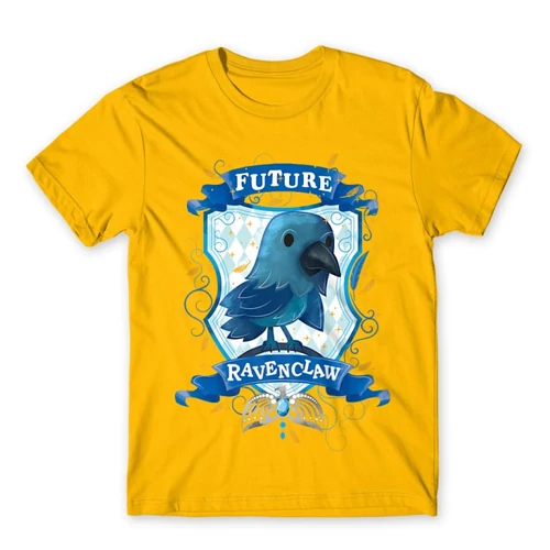 Sárga Harry Potter férfi rövid ujjú póló - Future Ravenclaw