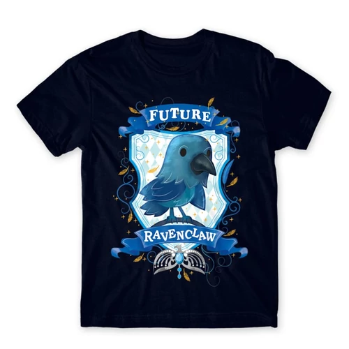 Sötétkék Harry Potter férfi rövid ujjú póló - Future Ravenclaw