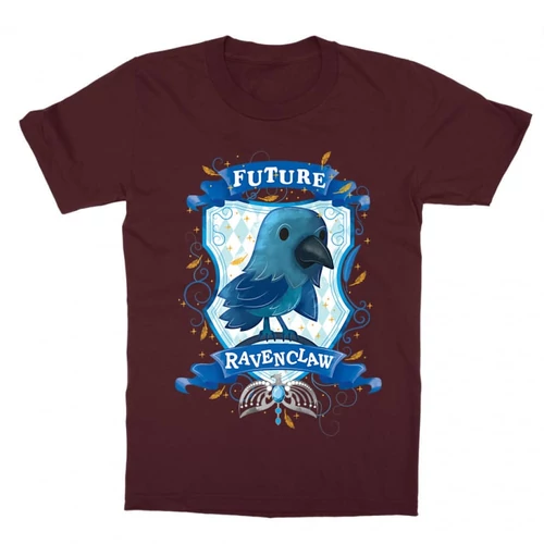 Bordó Harry Potter gyerek rövid ujjú póló - Future Ravenclaw