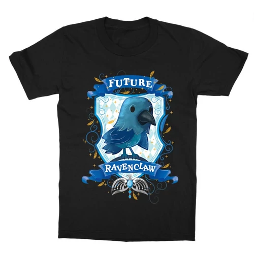 Fekete Harry Potter gyerek rövid ujjú póló - Future Ravenclaw