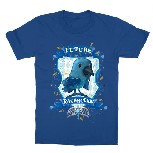 Királykék Harry Potter gyerek rövid ujjú póló - Future Ravenclaw
