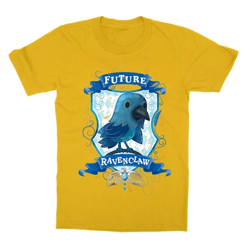 Sárga Harry Potter gyerek rövid ujjú póló - Future Ravenclaw