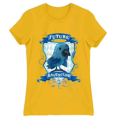 Sárga Harry Potter női rövid ujjú póló - Future Ravenclaw