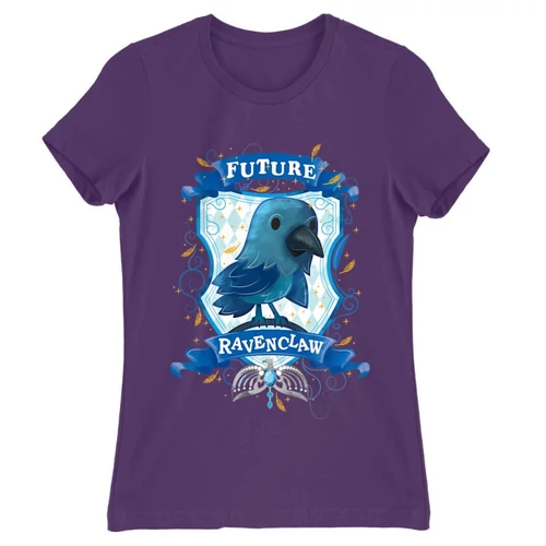 Sötétlila Harry Potter női rövid ujjú póló - Future Ravenclaw