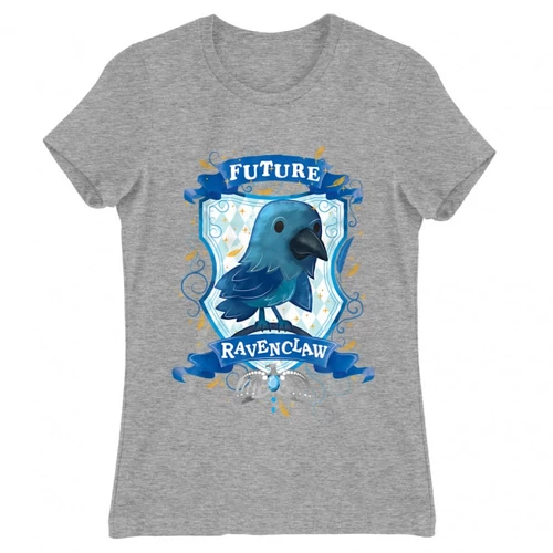 Sportszürke Harry Potter női rövid ujjú póló - Future Ravenclaw