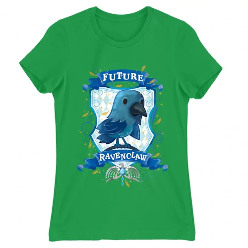 Zöld Harry Potter női rövid ujjú póló - Future Ravenclaw