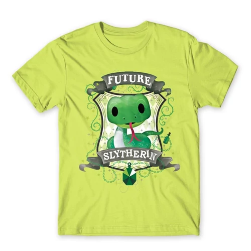 Almazöld Harry Potter férfi rövid ujjú póló - Future Slytherin
