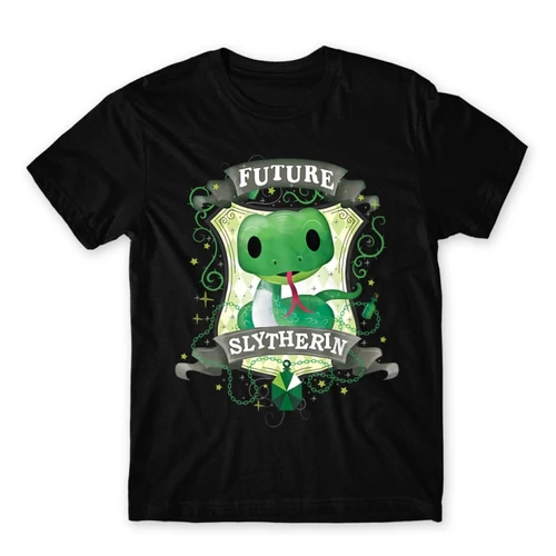 Fekete Harry Potter férfi rövid ujjú póló - Future Slytherin