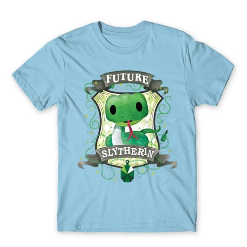 Világoskék Harry Potter férfi rövid ujjú póló - Future Slytherin