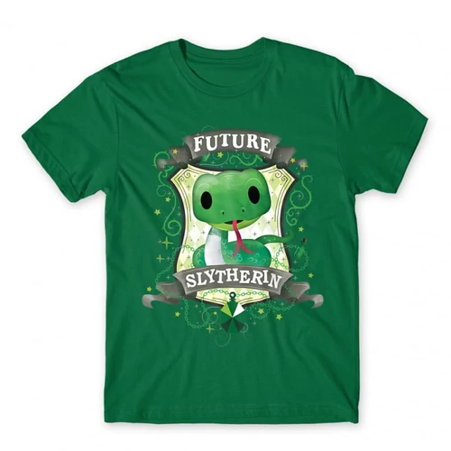 Zöld Harry Potter férfi rövid ujjú póló - Future Slytherin