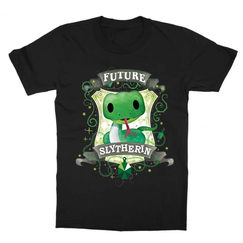 Fekete Harry Potter gyerek rövid ujjú póló - Future Slytherin