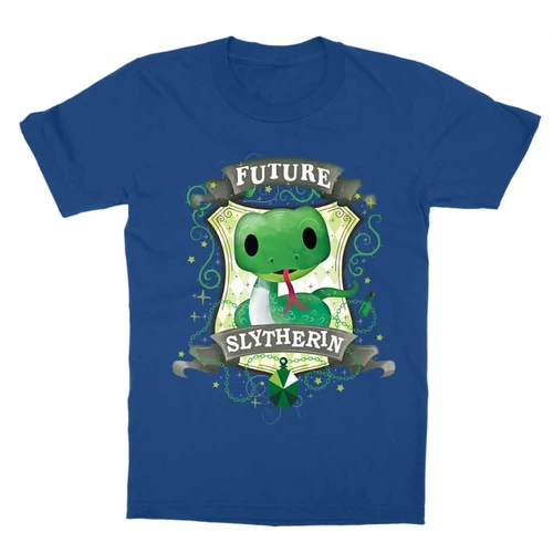 Királykék Harry Potter gyerek rövid ujjú póló - Future Slytherin