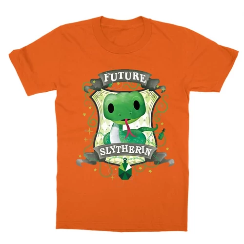 Narancs Harry Potter gyerek rövid ujjú póló - Future Slytherin