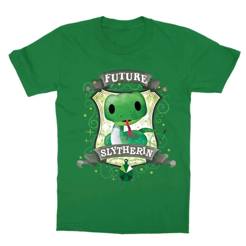 Zöld Harry Potter gyerek rövid ujjú póló - Future Slytherin