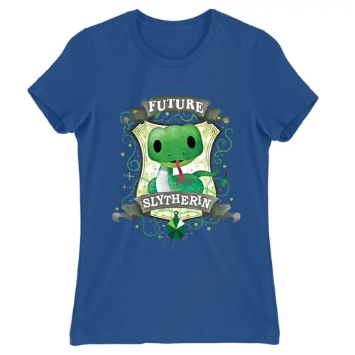 Királykék Harry Potter női rövid ujjú póló - Future Slytherin