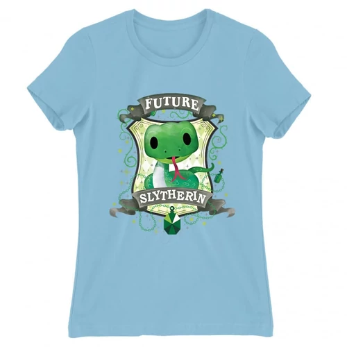 Világoskék Harry Potter női rövid ujjú póló - Future Slytherin