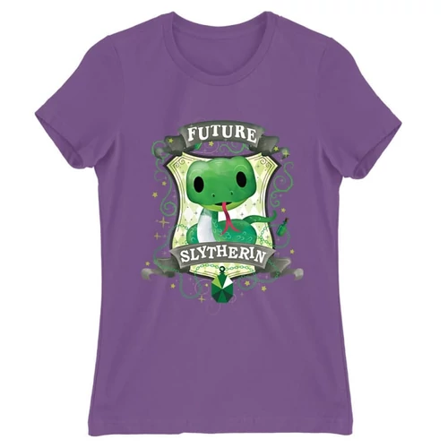 Világoslila Harry Potter női rövid ujjú póló - Future Slytherin