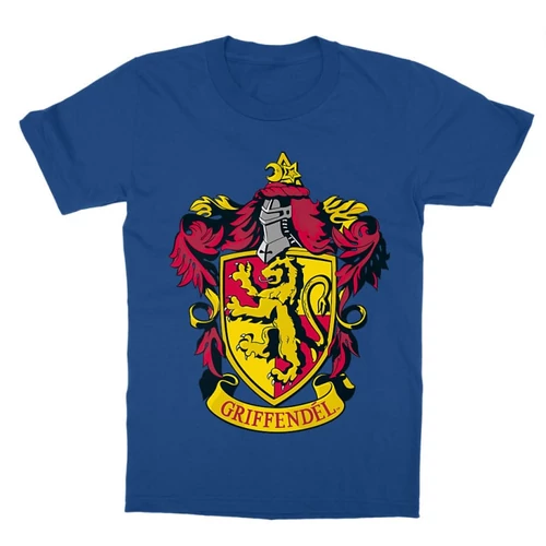 Királykék Harry Potter gyerek rövid ujjú póló - Griffendél logó