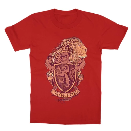 Piros Harry Potter gyerek rövid ujjú póló - Gryffindor